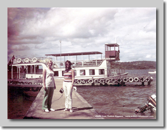 Joy Smith & I by Lake Victoria - Entebbe